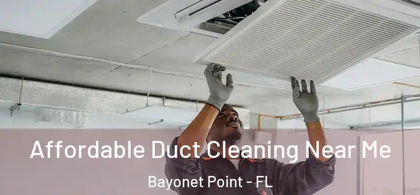 Affordable Duct Cleaning Near Me Bayonet Point - FL