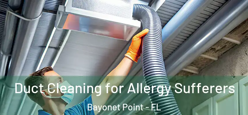 Duct Cleaning for Allergy Sufferers Bayonet Point - FL
