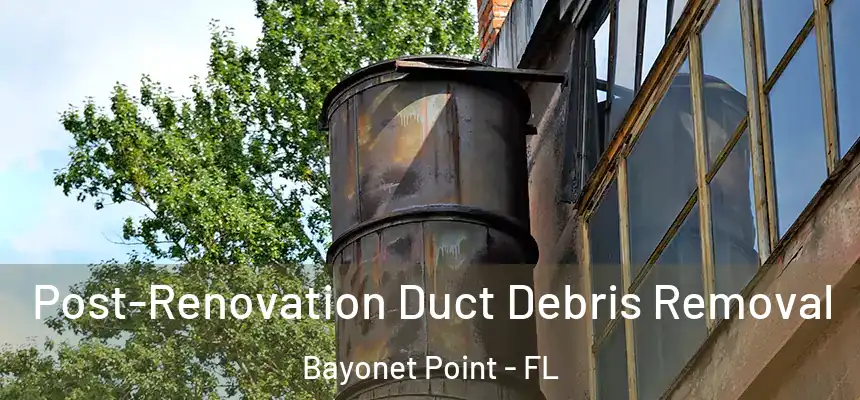 Post-Renovation Duct Debris Removal Bayonet Point - FL