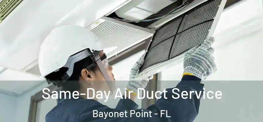 Same-Day Air Duct Service Bayonet Point - FL