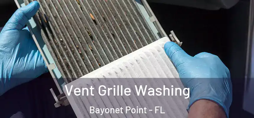 Vent Grille Washing Bayonet Point - FL